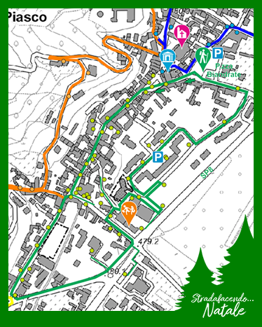 Stradafacendo... Natale - Piasco - Percorso Verde