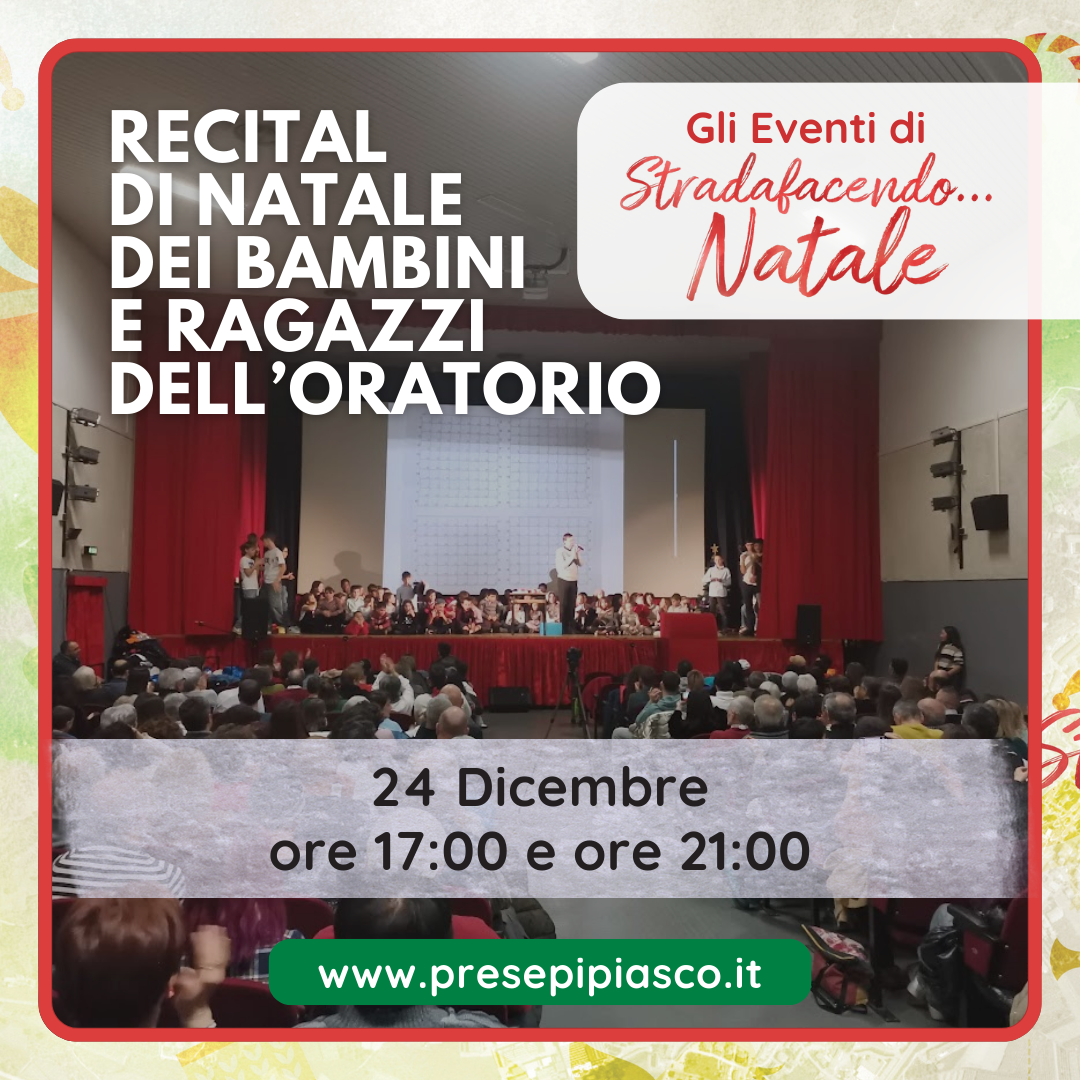 Recital di Natale Oratorio